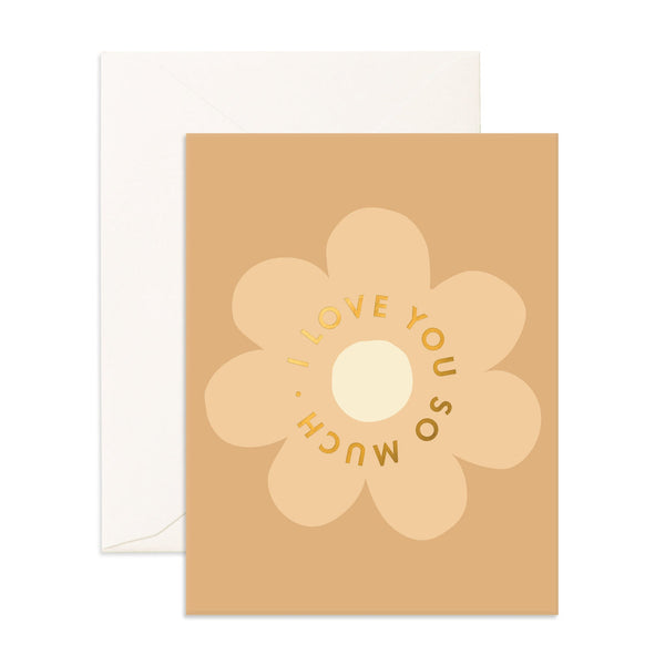 I Love you so much / Flower Card Collective NZ