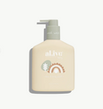 Al.ive baby body wash available from www.thecollectivenz.com