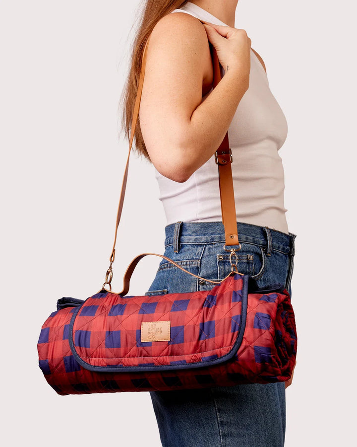 Chestnut Luxe Picnic rug | The Somewhere Co