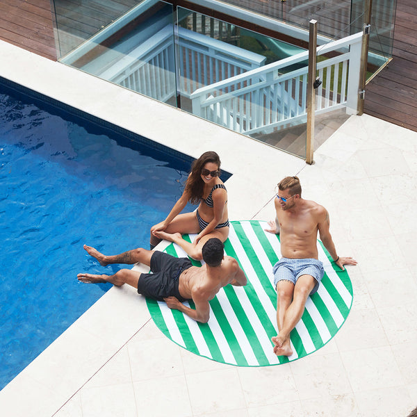 Dock & Bay quick drying round towel available from www.thecollectivenz.com