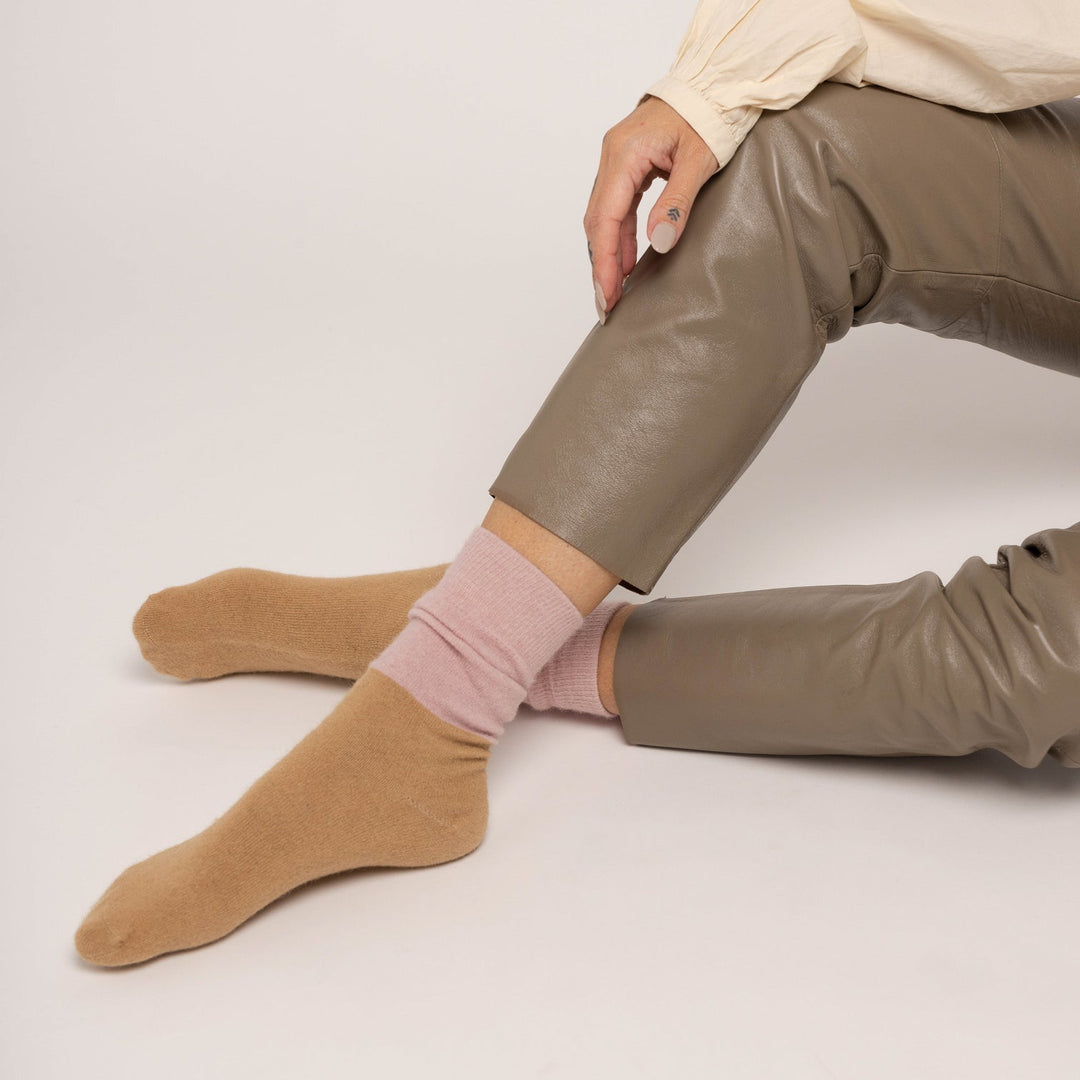 Nooan possum merino socks available from www.thecollectivenz.com