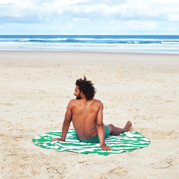 Dock & Bay quick drying round towel available from www.thecollectivenz.com