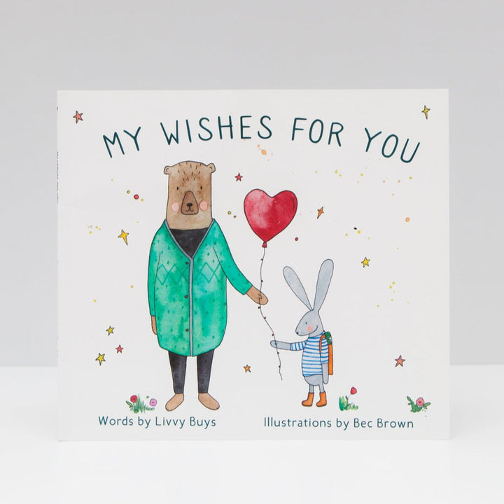 Olive + Page my wishes for you picture book available from www.thecollectivenz.com