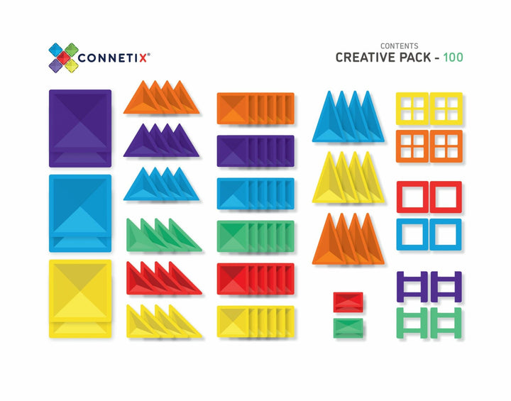 Connetix rainbow creative pack available from www.thecollectivenz.com