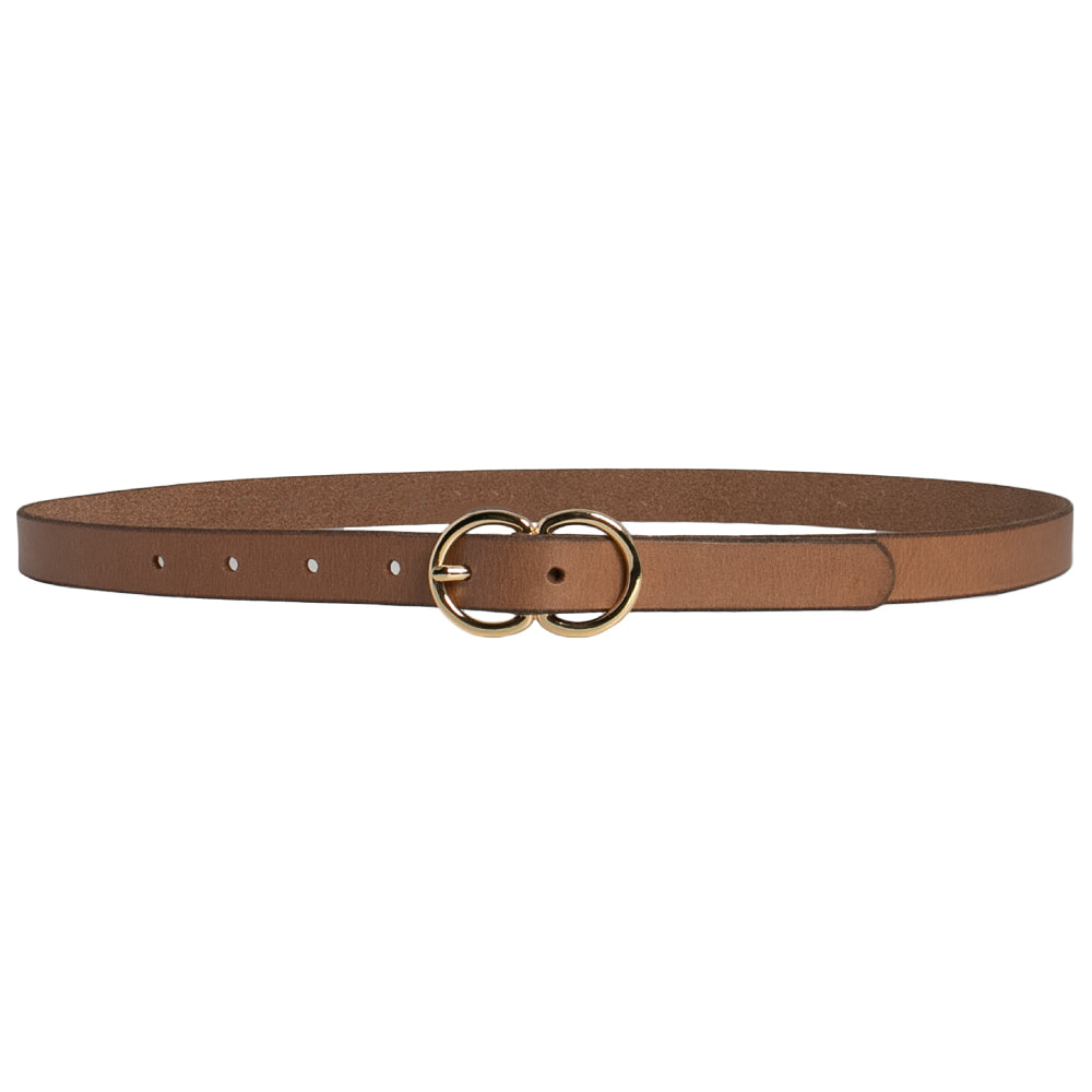 Brooke Leather Belt - Natural