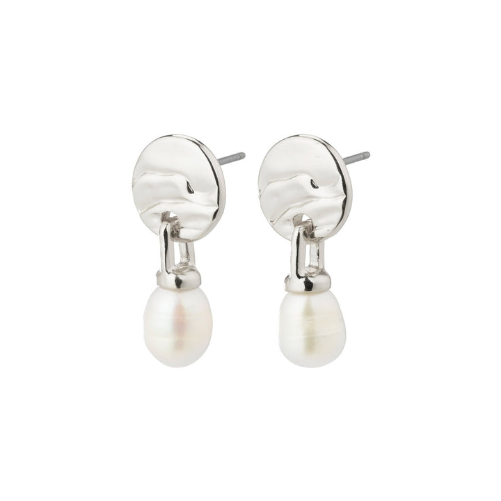 Pilgrim Heat Recycled Freshwater Pearl Earrings available from www.thecollectivenz.com