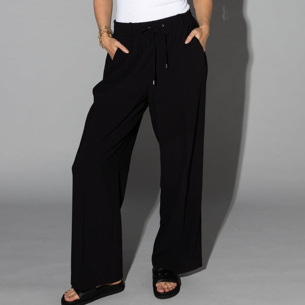 Drama the label black lake pants available from www.thecollectivenz.com