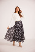 Minkpink Luzette midi skirt available from www.thecollectivenz.com