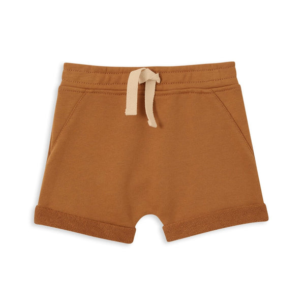 Milky maple fleece shorts available from www.thecollectivenz.com