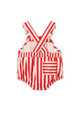 Milky red stripe overalls available from www.thecollectivenz.com