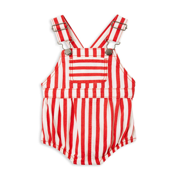 Milky red stripe overalls available from www.thecollectivenz.com