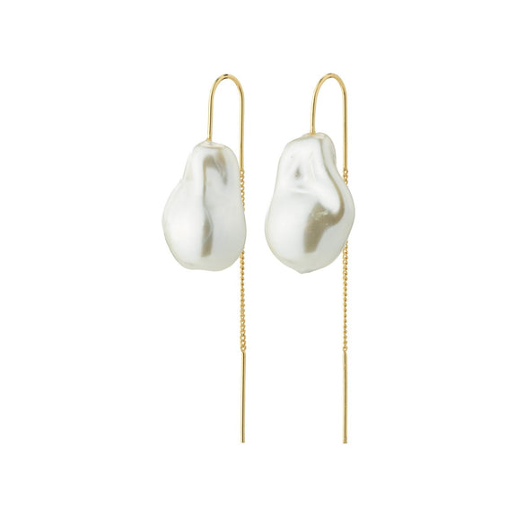 Pilgrim rhythm pearl earrings available from www.thecollectivenz.com