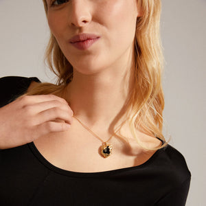 Pilgrim Rhythm Recycled Pendant Necklace available from www.thecollectivenz.com
