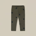 Organic Zoo olive dots leggings available from www.thecollectivenz.com