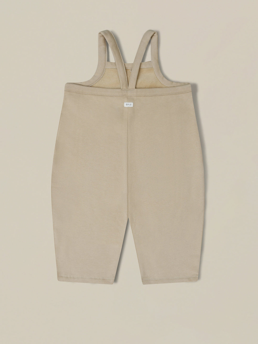 Organic Zoo warm sand dungarees available from www.thecollectivenz.com