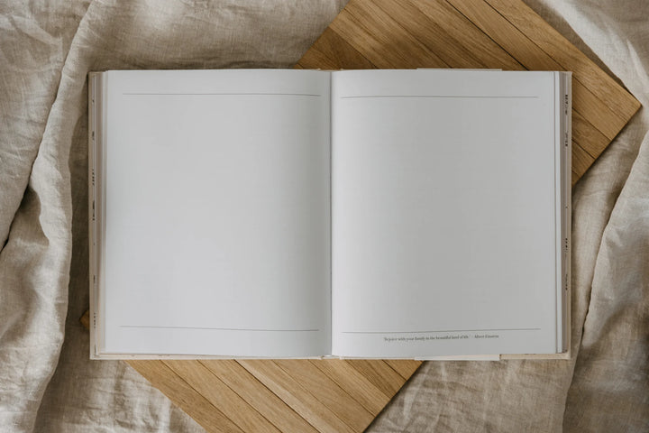 Hold the moments - Family Keepsake Journal | Olive + Page