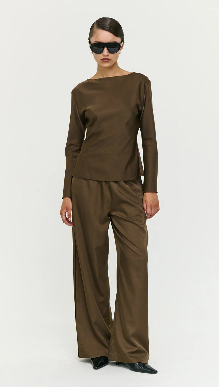 Dakota Bias Top - Espresso