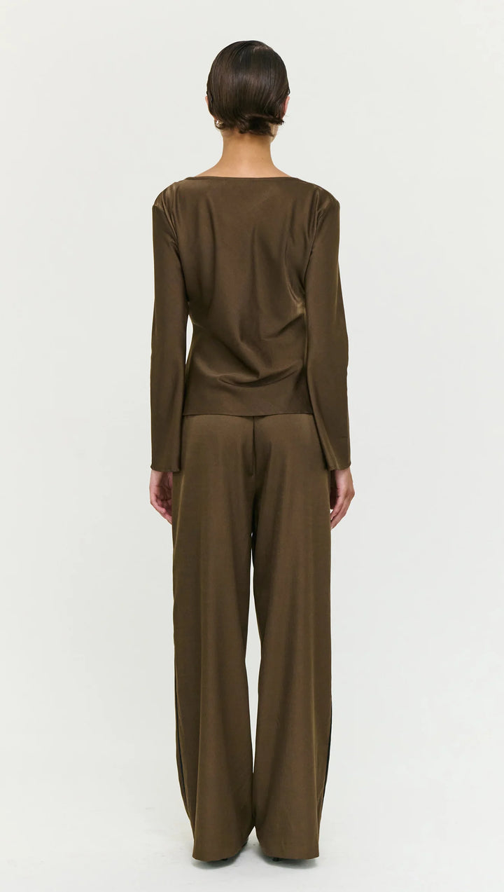 Dakota Bias Top - Espresso