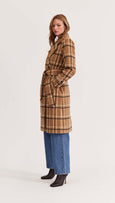 Staple the label heston check coat available from www.thecollectivenz.com