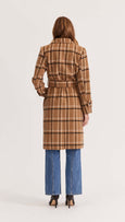 Staple the label heston check coat available from www.thecollectivenz.com