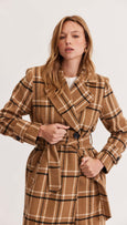 Staple the label heston check coat available from www.thecollectivenz.com