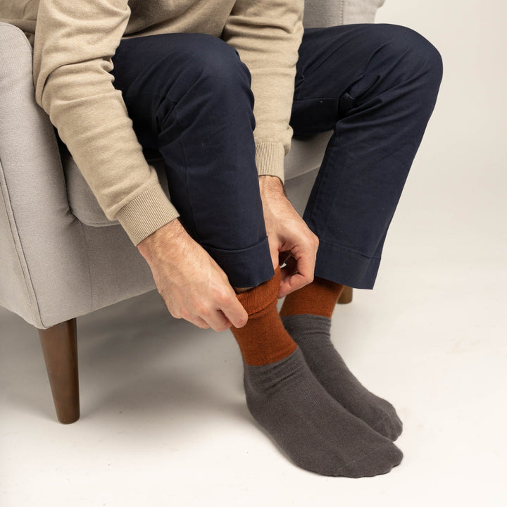 Nooan possum merino dunedin socks available from www.thecollectivenz.com