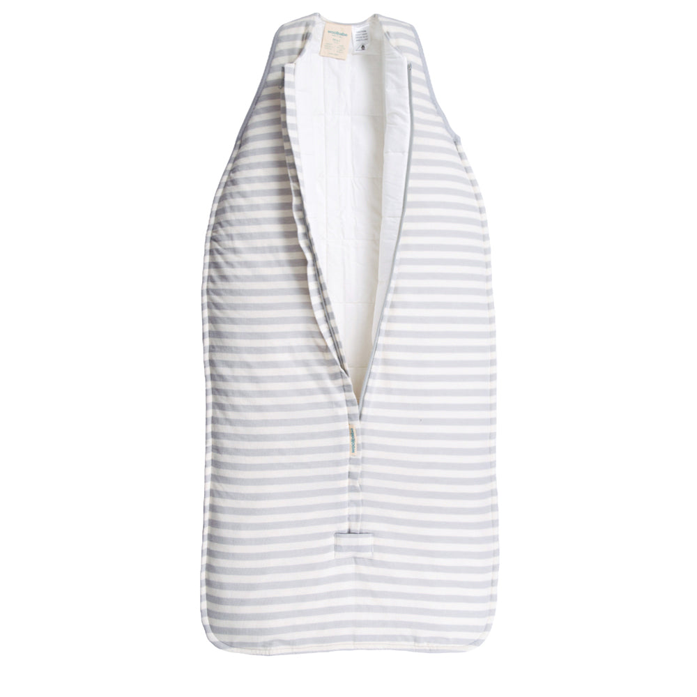 Woolbabe Duvet Front Zip Sleeping Bag - Pebble