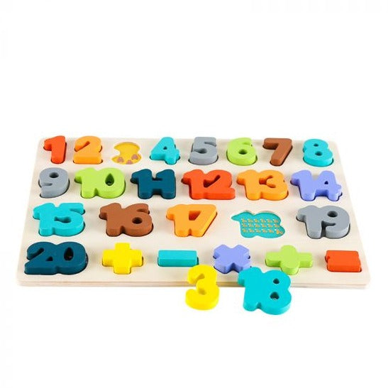 Chunky numbers puzzle available from www.thecollectivenz.com
