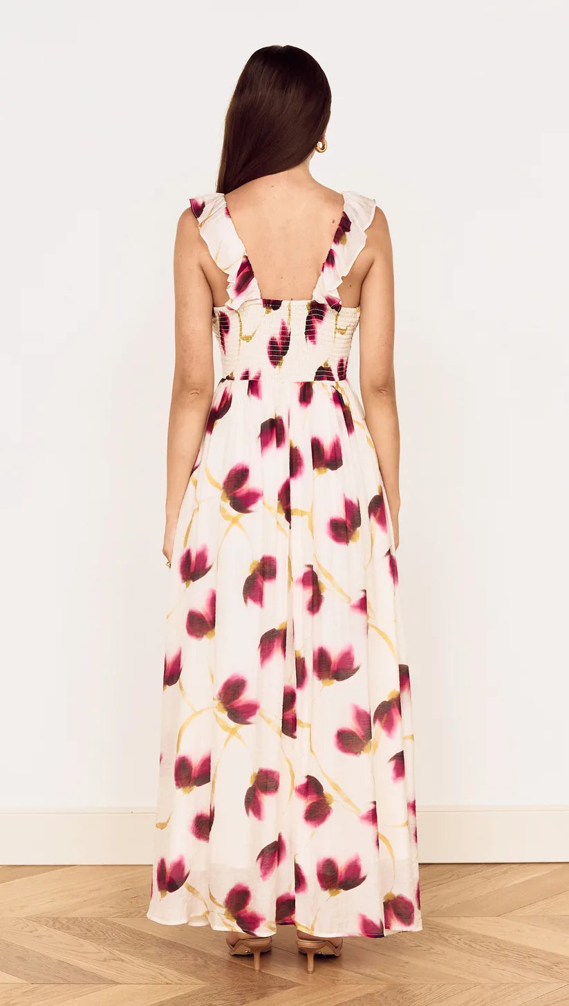 Emery Ruffled bias Maxi Dress | Minkpink