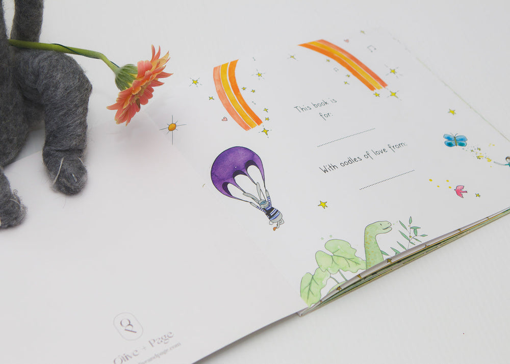 Olive + Page In a world full of magic picture book available from www.thecollectivenz.com