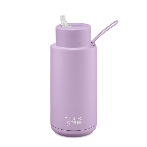 Frank Green lilac haze reusable drink bottle available from www.thecollectivenz.com