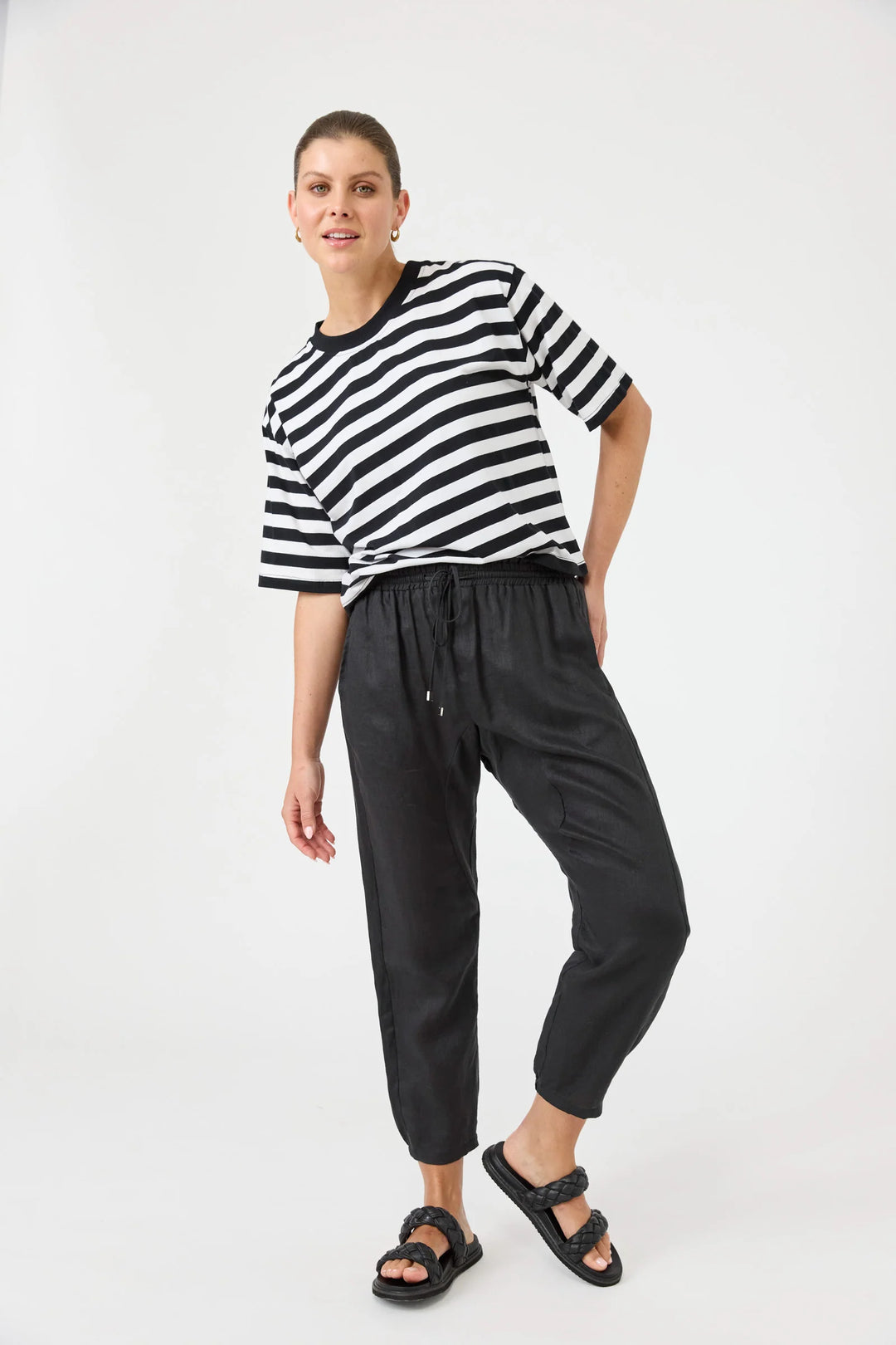 Studio Relaxed Pant - Ebony