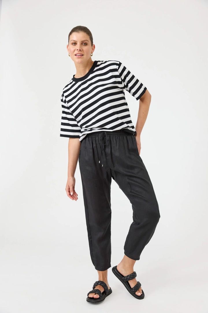 Studio Relaxed Pant - Ebony