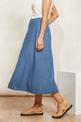 Eb & Ive Playa Midi Skirt available from www.thecollectivenz.com