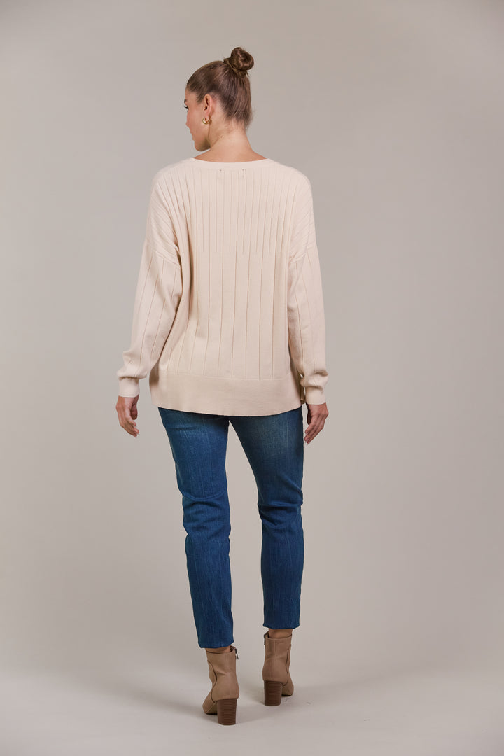 The Palmer Relaxed Knit is designed to seamlessly fit your lifestyle, quickly becoming a key piece in your winter wardrobe. Available from www.thecollectivenz.com