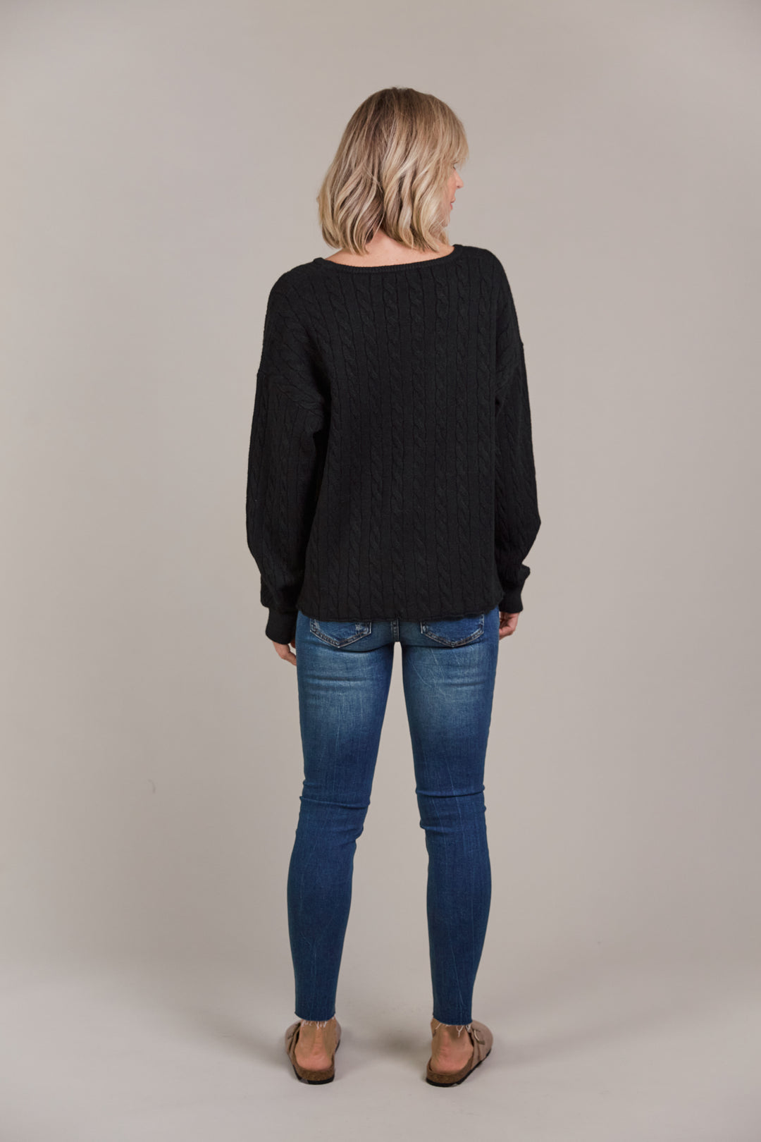 With its superior softness, the Palmer Cable Knit is the ultimate choice for chilled winter weekends. Available from www.thecollectivenz.com