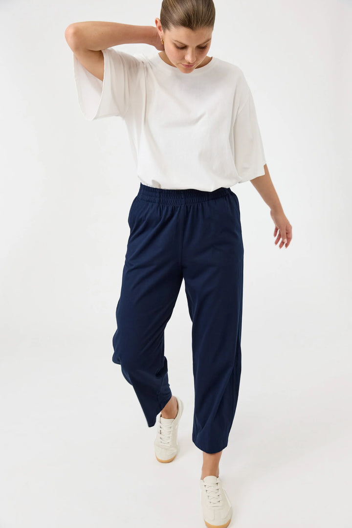Eb + Ive Studio Traveller Pant - Indigo