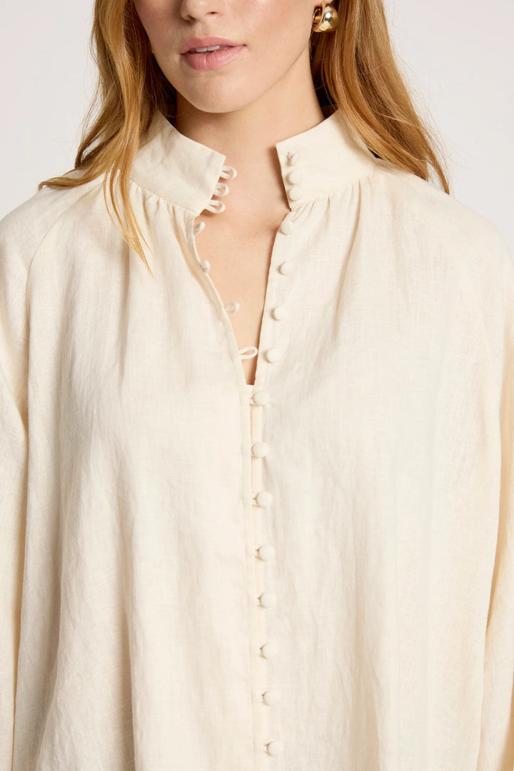 Bajau Button Shirt - Dune