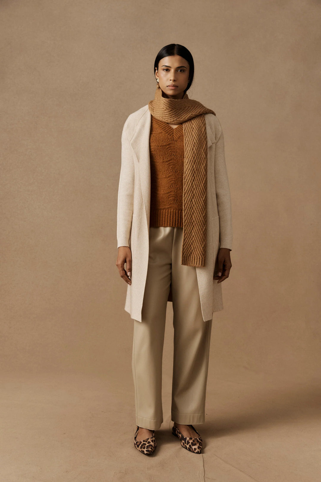 Samira Cardigan - Bisque