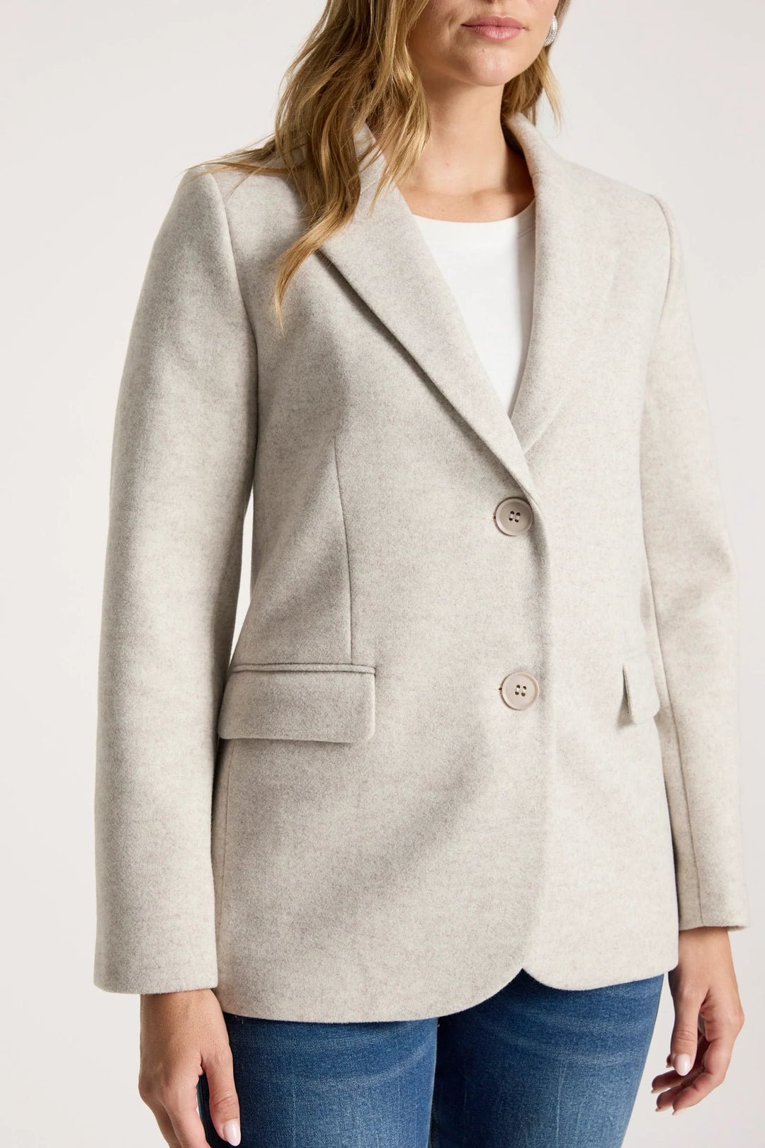 Sable Blazer - Bisque