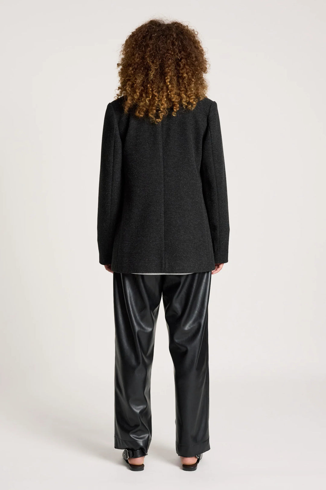 Sable Blazer - Charcoal