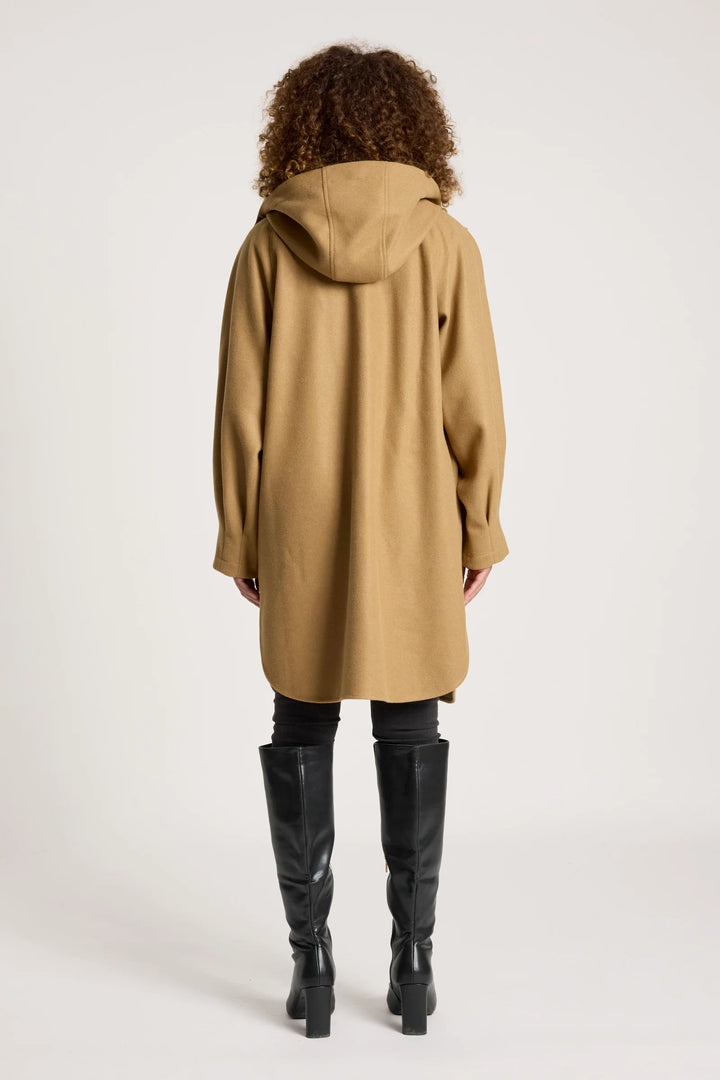 Sable Hood Jacket  - Mocha