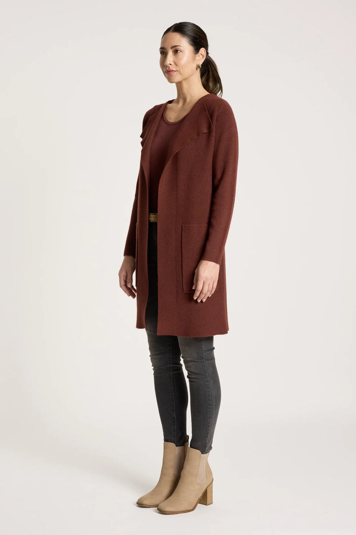Samira Cardigan - Mahogany