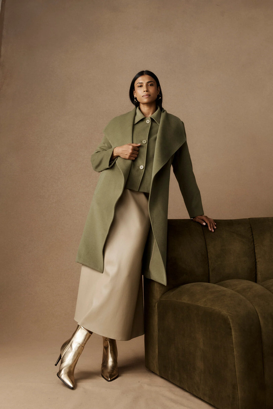 Wanderer Coat - Pampas