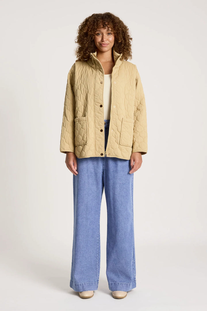 Sansi Quilted Jacket - Dune