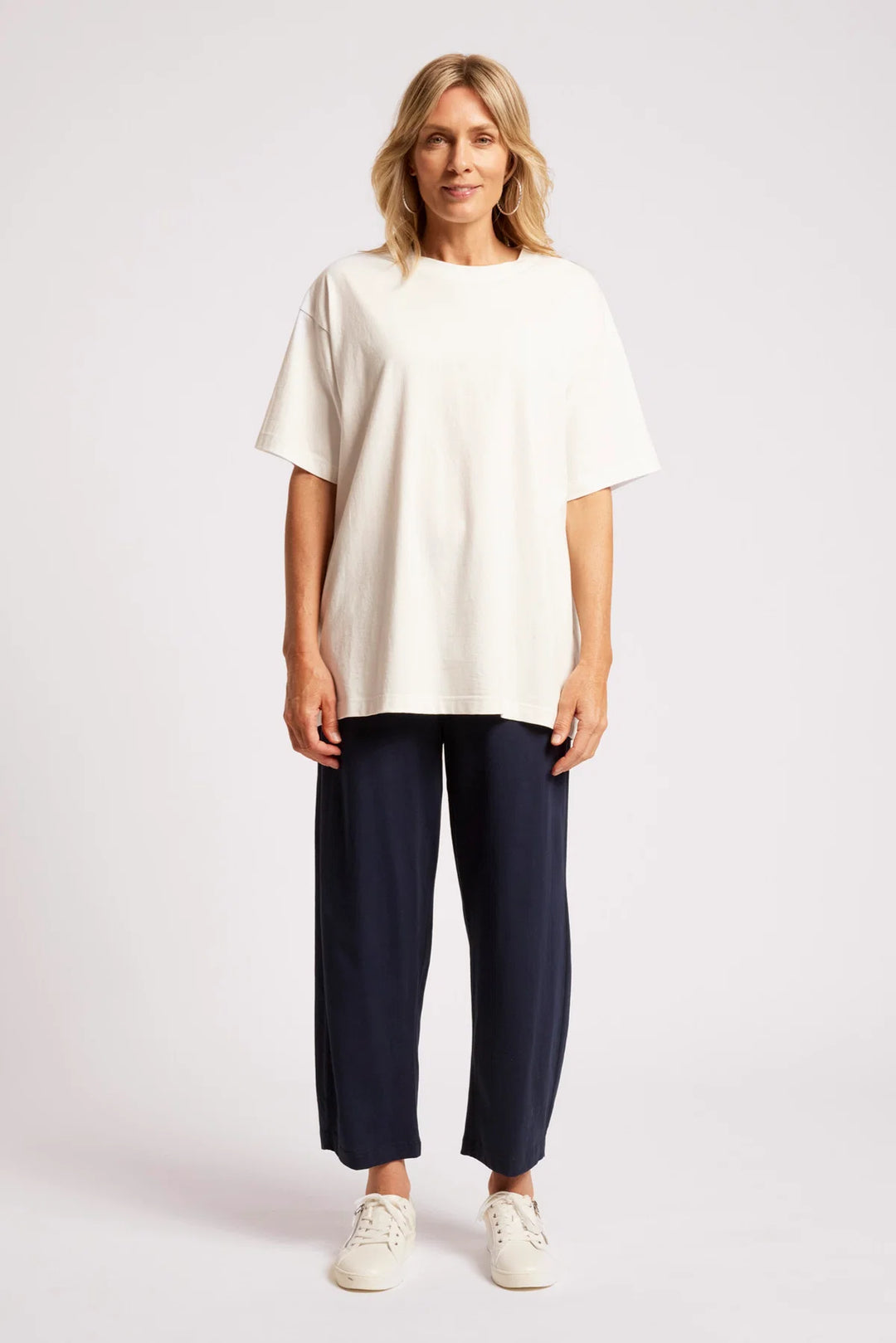 Eb + Ive Caldera Oversize Tshirt - White
