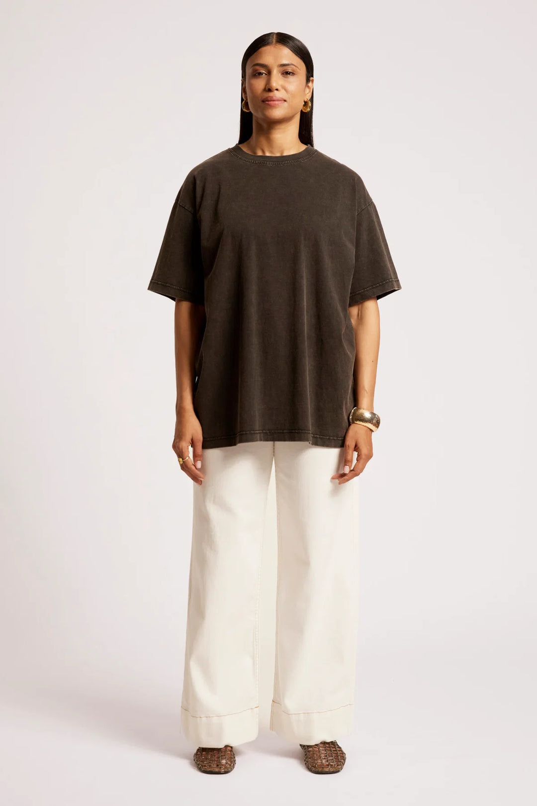 Eb + Ive Caldera Oversize Tshirt - Black
