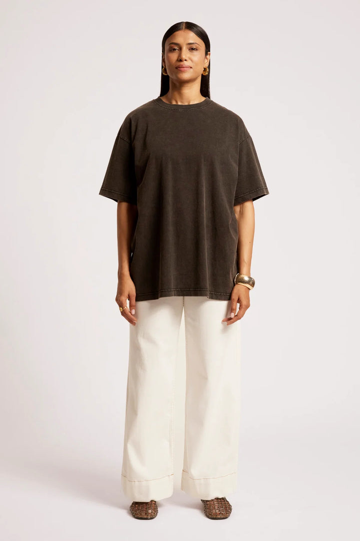 Eb + Ive Caldera Oversize Tshirt - Black