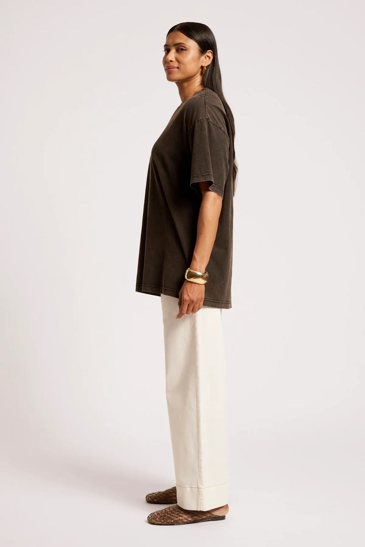 Eb + Ive Caldera Oversize Tshirt - Black