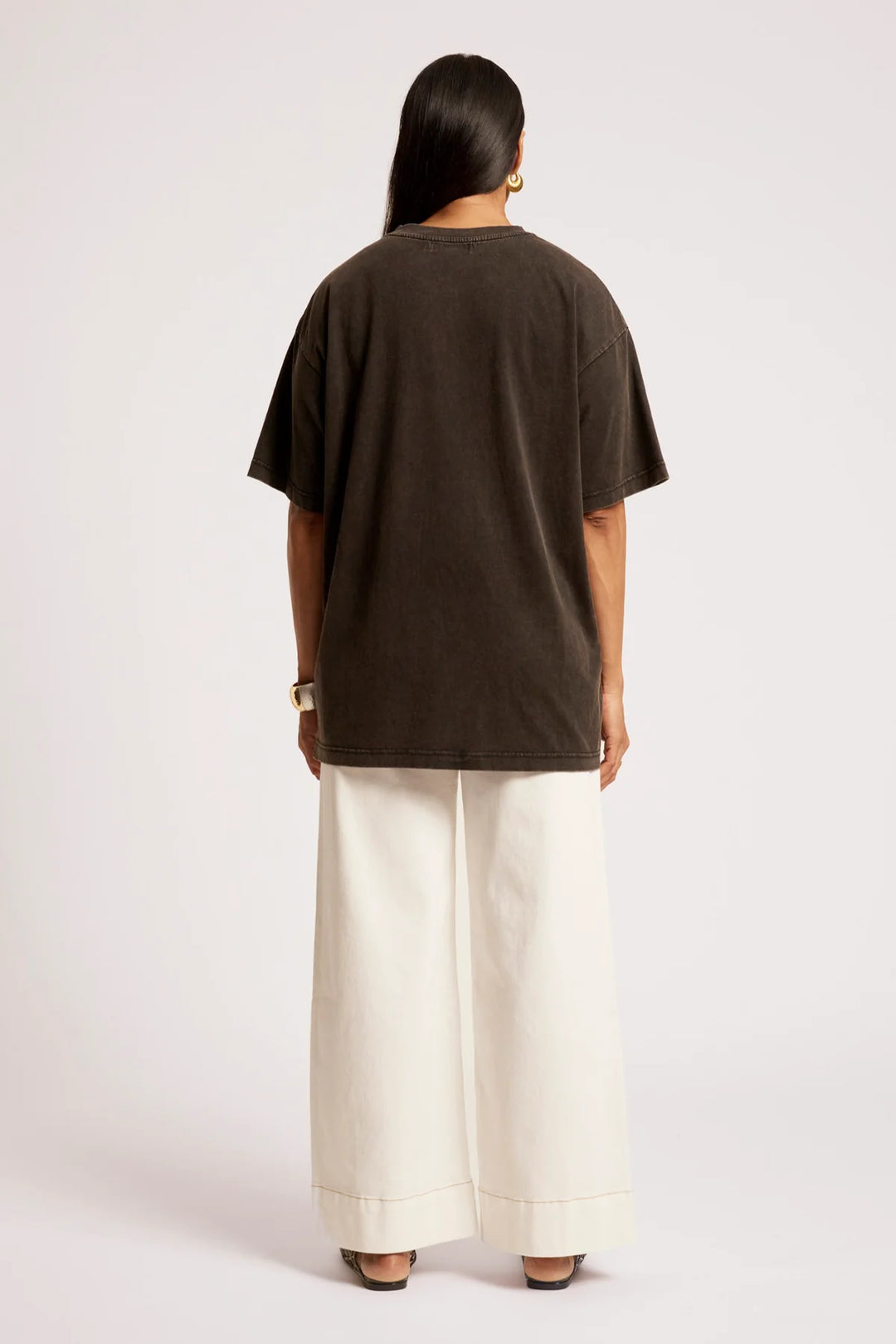 Eb + Ive Caldera Oversize Tshirt - Black
